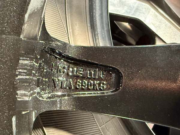 New 17X8 ET35 AOW Flow Formed GT Rim (4 wheel) Hyper Black 5X114.3