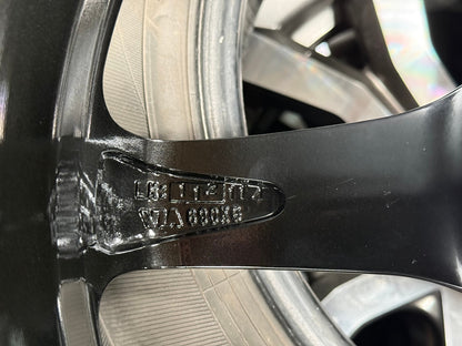 New 18X8.5 ET35 AOW Flow Formed GT Rim (4 wheel) Gloss Gunmetal 5X114.3