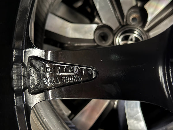 New 18X8.5 ET42 AOW Flow Formed GT Rim (4 wheel) Gloss Gunmetal 5X112