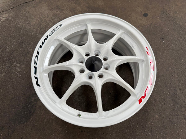 New 16X7 ET40 AOW Flow Formed MF8 Rim (4 wheel) Gloss White 4X100