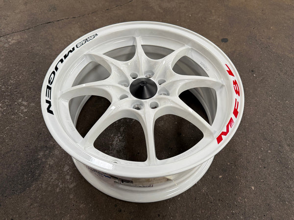 New 16X7 ET40 AOW Flow Formed MF8 Rim (4 wheel) Gloss White 4X100