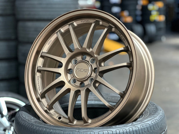New 16X7 ET40 AOW Flow Formed RE30 Rim (4 wheel) Matt Bronze 4X100