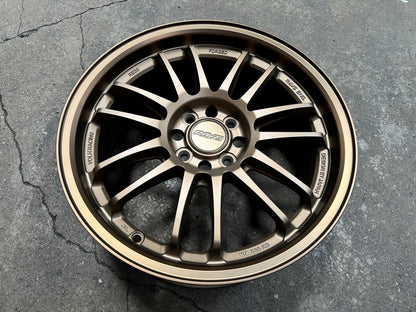 New 16X7 ET40 AOW Flow Formed RE30 Rim (4 wheel) Matt Bronze 4X100