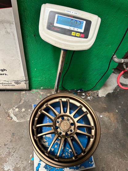 New 16X7 ET40 AOW Flow Formed RE30 Rim (4 wheel) Matt Bronze 4X100
