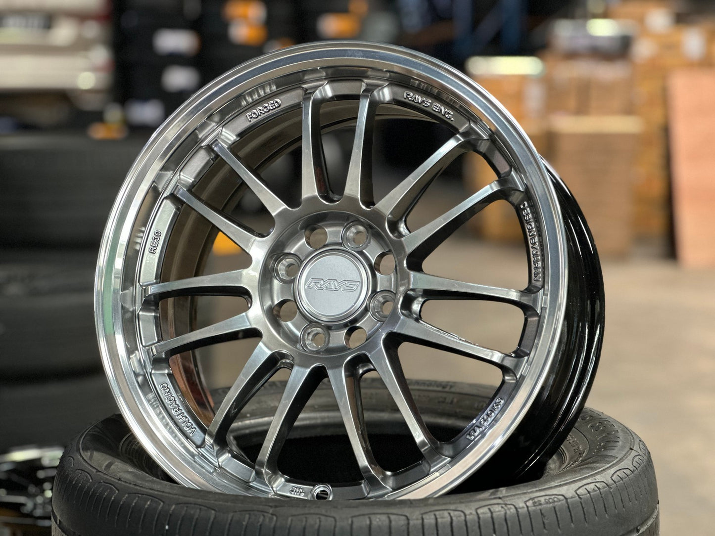 New 16X7 ET40 AOW Flow Formed RE30 Rim (4 wheel) Gloss Silver 4X100
