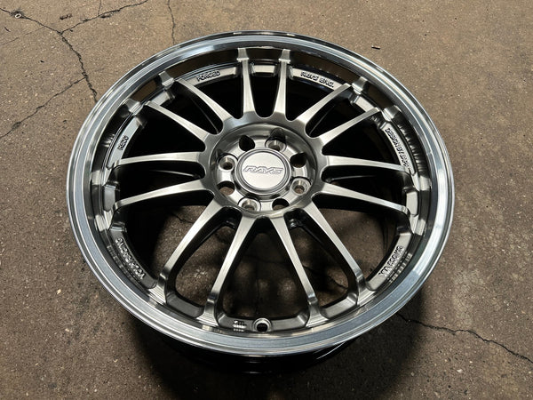 New 16X7 ET40 AOW Flow Formed RE30 Rim (4 wheel) Gloss Silver 4X100