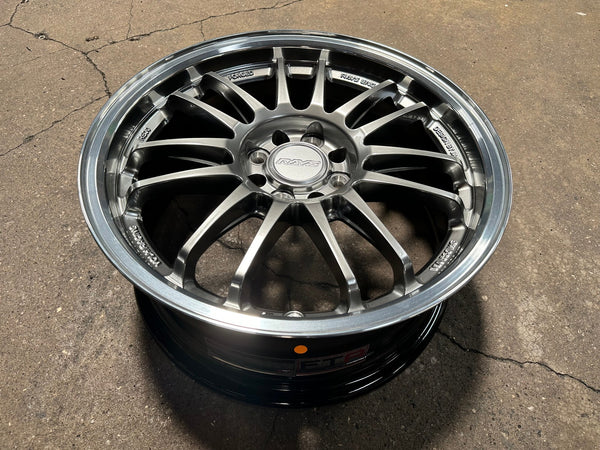 New 16X7 ET40 AOW Flow Formed RE30 Rim (4 wheel) Gloss Silver 4X100