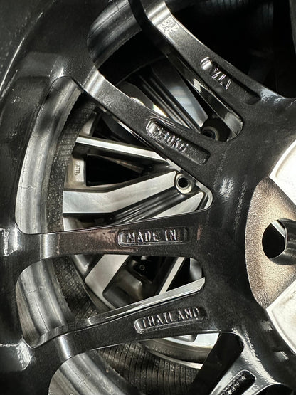 New 16X7 ET40 AOW Flow Formed RE30 Rim (4 wheel) Gloss Silver 4X100