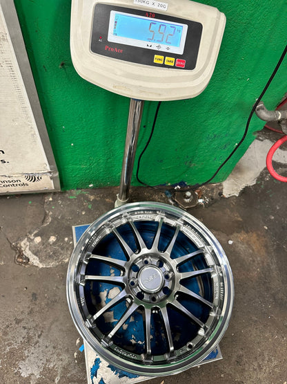 New 16X7 ET40 AOW Flow Formed RE30 Rim (4 wheel) Gloss Silver 4X100