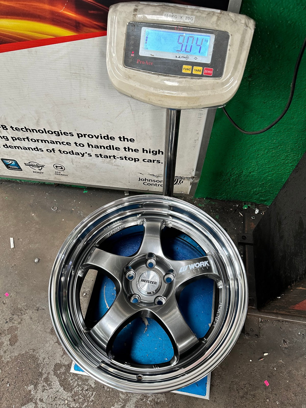 New 18X8.5 ET35 AOW Flow Formed S1R Rim (4 wheel) Hyper Black 5X112