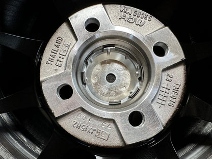 New 15X6.5 ET40 AOW Flow Formed TC105X Rim (4 wheel) Gloss Gunmetal 4X100