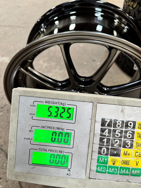 New 15X6.5 ET40 AOW Flow Formed TC105X Rim (4 wheel) Gloss Gunmetal 4X100