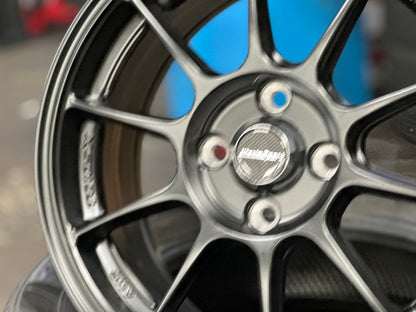 New 15X6.5 ET40 AOW Flow Formed TC105X Rim (4 wheel) Matt Black 4X100