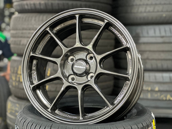 New 15X7 ET35 AOW Flow Formed TC105X Rim (4 wheel) Gloss Gunmetal 4X100
