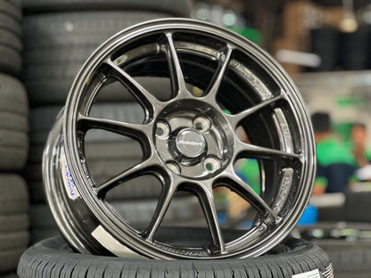 New 15X7 ET35 AOW Flow Formed TC105X Rim (4 wheel) Gloss Gunmetal 4X100