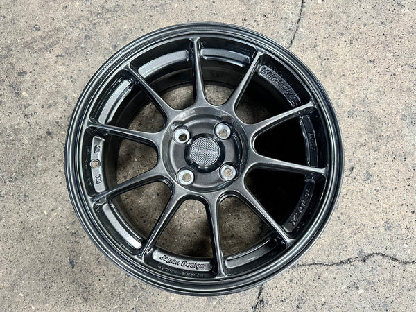 New 15X7 ET35 AOW Flow Formed TC105X Rim (4 wheel) Gloss Gunmetal 4X100