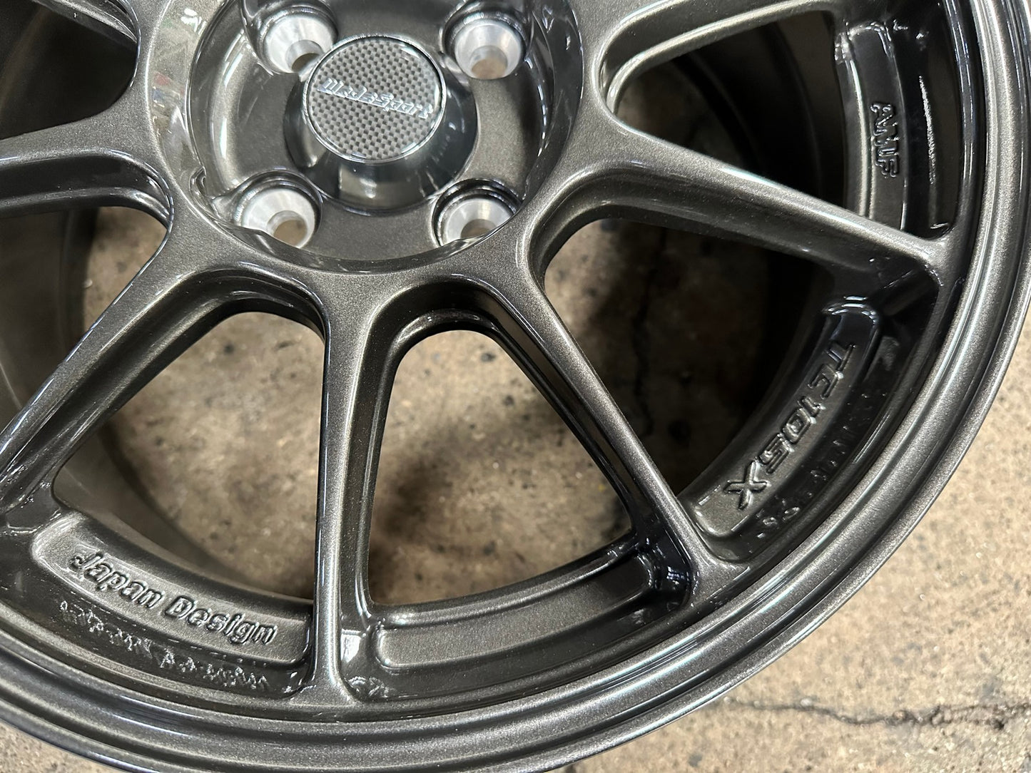 New 15X7 ET35 AOW Flow Formed TC105X Rim (4 wheel) Gloss Gunmetal 4X100