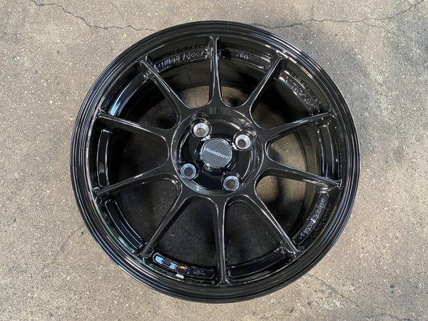 New 15X7 ET35 AOW Flow Formed TC105X Rim (4 wheel) Gloss Black 4X100