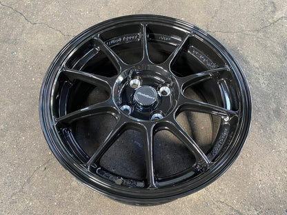 New 15X7 ET35 AOW Flow Formed TC105X Rim (4 wheel) Gloss Black 4X100