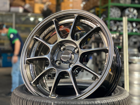 New 15X7 ET35 AOW Flow Formed TC105X Rim (4 wheel) Gunmetal 4X100