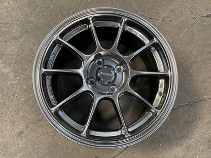New 15X7 ET35 AOW Flow Formed TC105X Rim (4 wheel) Gunmetal 4X100