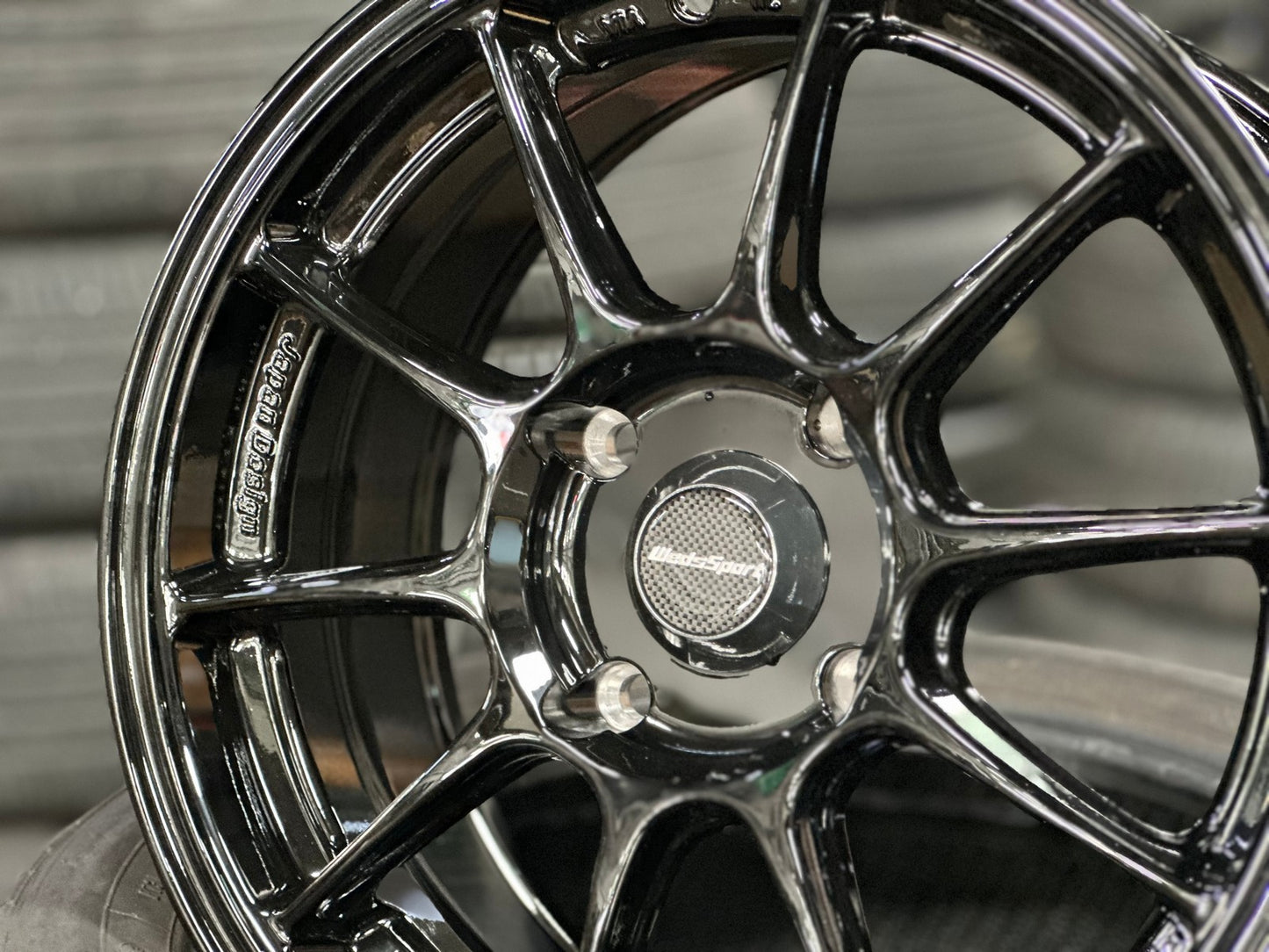 New 15X7 ET35 AOW Flow Formed TC105X Rim (4 wheel) Gloss Black 4X114.3