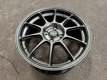 New 16X7 ET38 AOW Flow Formed TC105X Rim (4 wheel) Gloss Gunmetal 4X100
