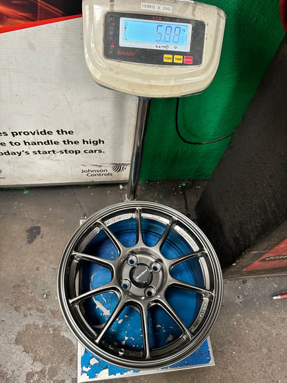 New 16X7 ET38 AOW Flow Formed TC105X Rim (4 wheel) Gloss Gunmetal 4X100