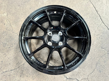 New 16X7 ET38 AOW Flow Formed TC105X Rim (4 wheel) Gloss Black 4X100