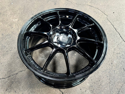 New 16X7 ET38 AOW Flow Formed TC105X Rim (4 wheel) Gloss Black 4X100