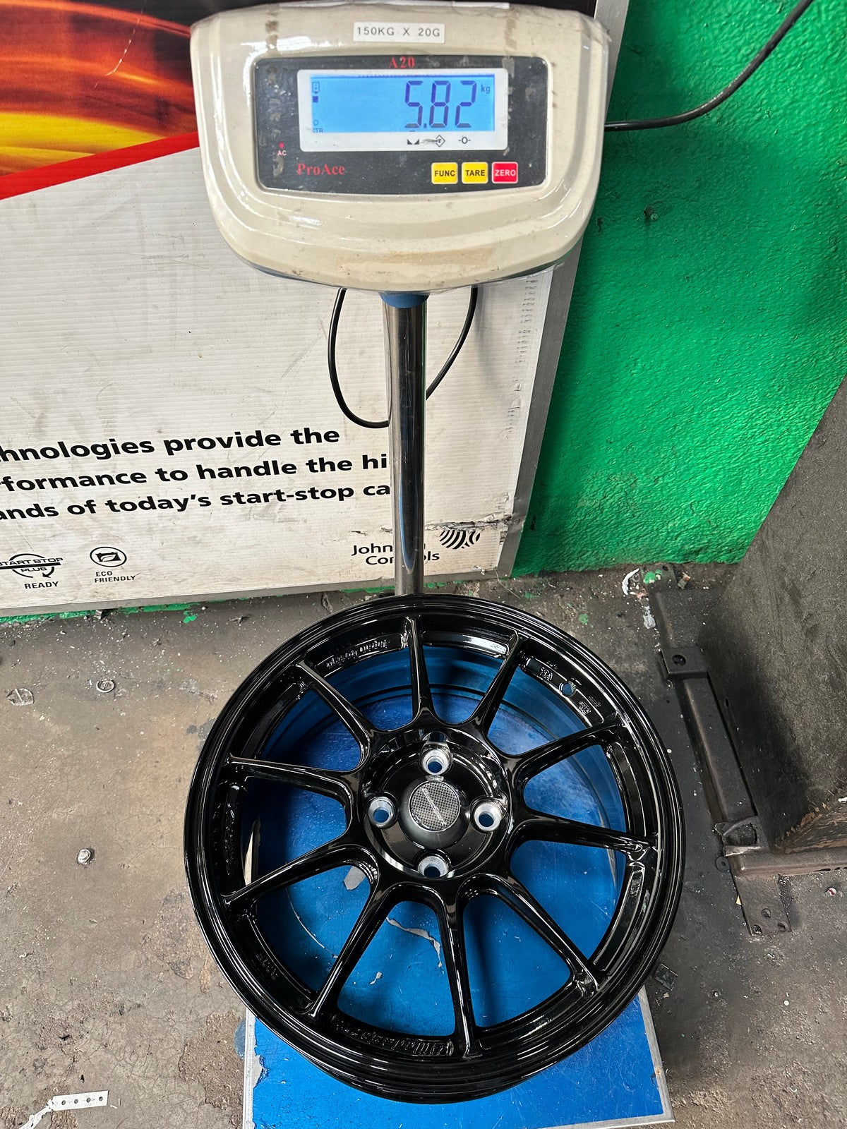 New 16X7 ET38 AOW Flow Formed TC105X Rim (4 wheel) Gloss Black 4X100