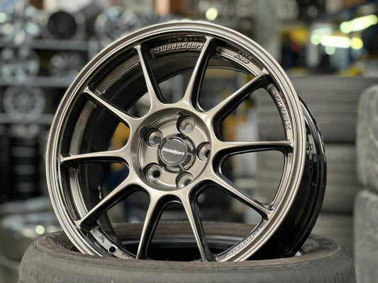 New 16X7 ET40 AOW Flow Formed TC105X Rim (4 wheel) Gloss Gunmetal 5X100