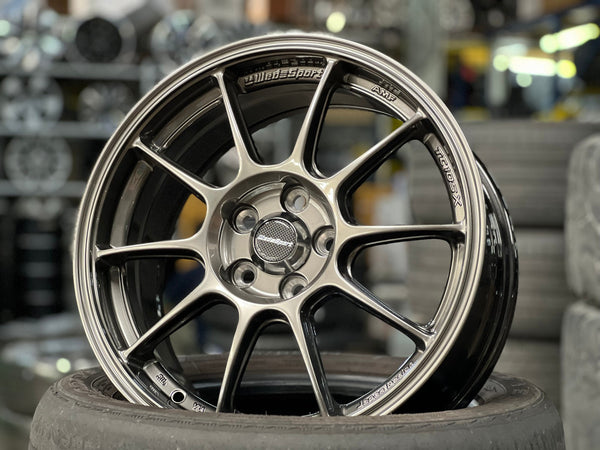 New 16X7 ET40 AOW Flow Formed TC105X Rim (4 wheel) Gloss Gunmetal 5X100