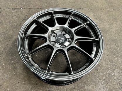 New 16X7 ET40 AOW Flow Formed TC105X Rim (4 wheel) Gloss Gunmetal 5X100