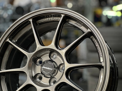 New 16X7 ET40 AOW Flow Formed TC105X Rim (4 wheel) Gloss Gunmetal 5X100