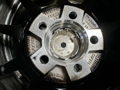 New 17X7.5 ET38 AOW Flow Formed TC105X Rim (4 wheel) Gloss Black 5X100