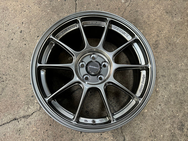 New 17X7.5 ET38 AOW Flow Formed TC105X Rim (4 wheel) Gloss Gunmetal 5X100