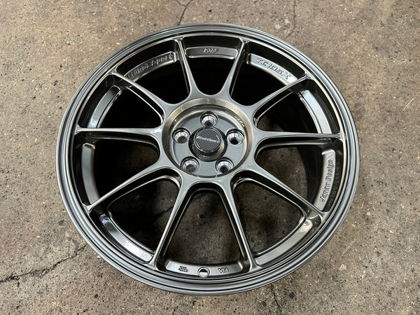 New 17X7.5 ET38 AOW Flow Formed TC105X Rim (4 wheel) Gloss Gunmetal 5X100