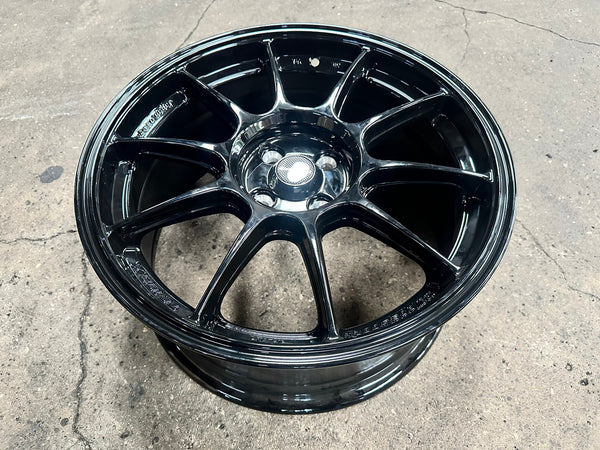 New 17X8 ET38 AOW Flow Formed TC105X Rim (4 wheel) Gloss Black 4X100