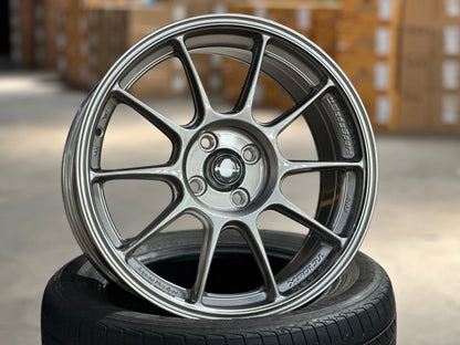 New 17X8 ET38 AOW Flow Formed TC105X Rim (4 wheel) Gloss Gunmetal 4X100