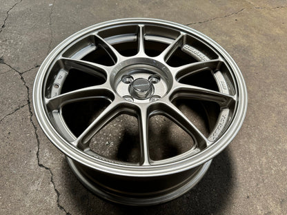 New 17X8 ET38 AOW Flow Formed TC105X Rim (4 wheel) Gloss Gunmetal 4X100