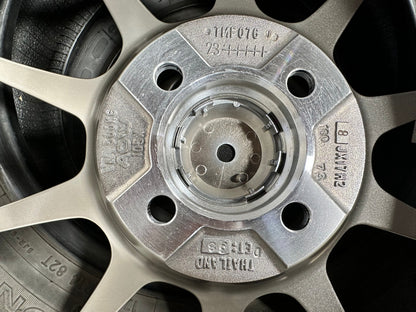 New 17X8 ET38 AOW Flow Formed TC105X Rim (4 wheel) Gloss Gunmetal 4X100