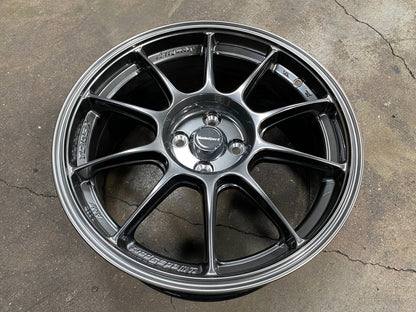 New 17X8 ET38 AOW Flow Formed TC105X Rim (4 wheel) Gunmetal 4X100