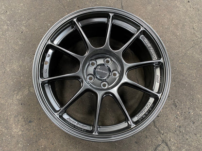 New 17X8 ET35 AOW Flow Formed TC105X Rim (4 wheel) Gloss Gunmetal 5X100