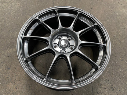 New 17X8 ET35 AOW Flow Formed TC105X Rim (4 wheel) Gloss Gunmetal 5X100