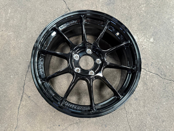 New 17X8 ET35 AOW Flow Formed TC105X Rim (4 wheel) Gloss Black 5X112