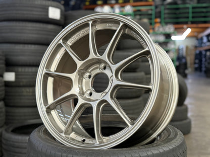 New 17X8 ET35 AOW Flow Formed TC105X Rim (4 wheel) Gloss Gunmetal 5X112