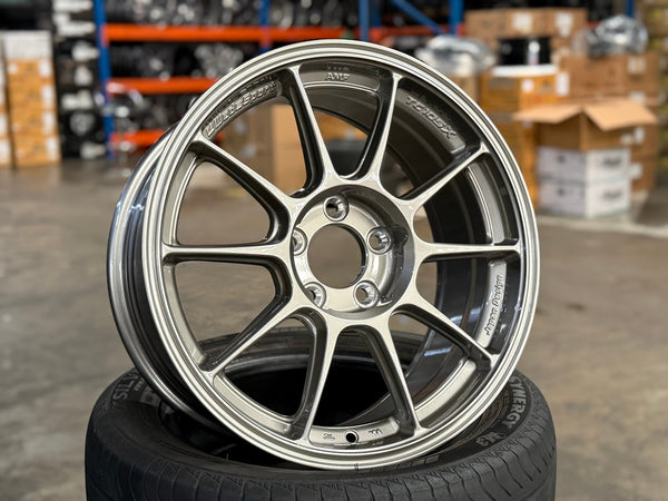 New 17X8 ET35 AOW Flow Formed TC105X Rim (4 wheel) Gloss Gunmetal 5X114.3