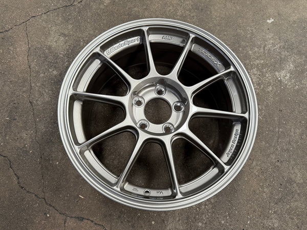 New 17X8 ET35 AOW Flow Formed TC105X Rim (4 wheel) Gloss Gunmetal 5X114.3