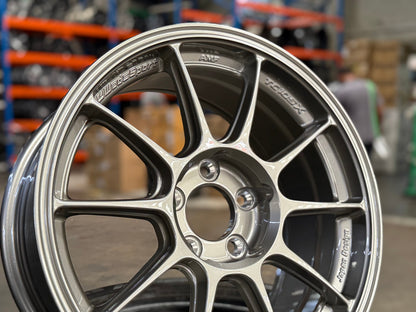 New 17X8 ET35 AOW Flow Formed TC105X Rim (4 wheel) Gloss Gunmetal 5X112